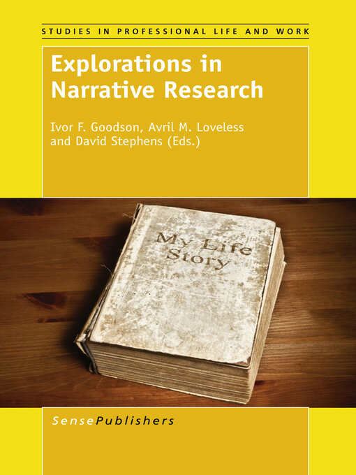 Title details for Explorations in Narrative Research by Ivor F. Goodson - Wait list